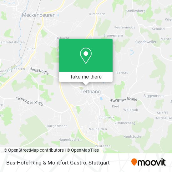 Bus-Hotel-Ring & Montfort Gastro map