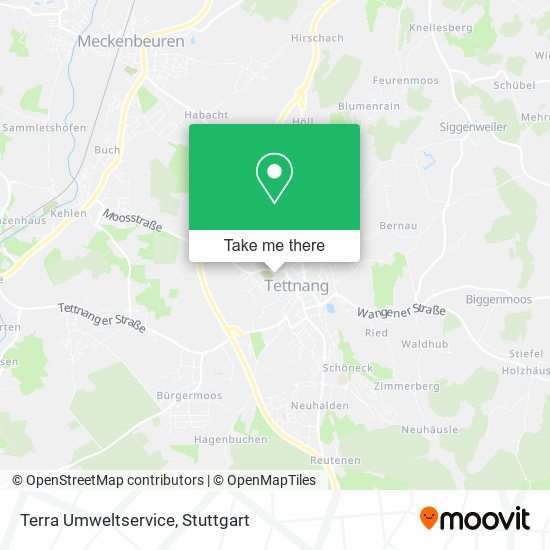 Карта Terra Umweltservice