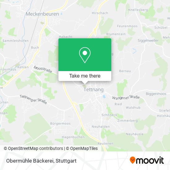 Obermühle Bäckerei map