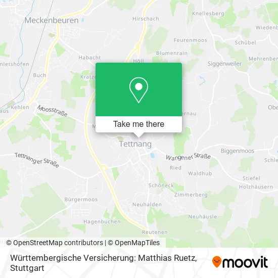 Карта Württembergische Versicherung: Matthias Ruetz