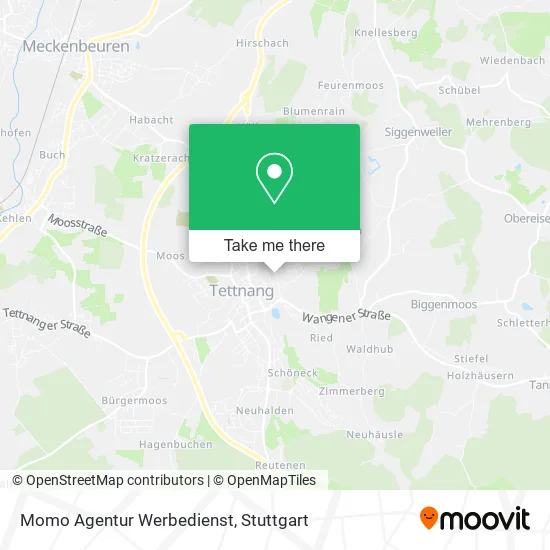 Карта Momo Agentur Werbedienst