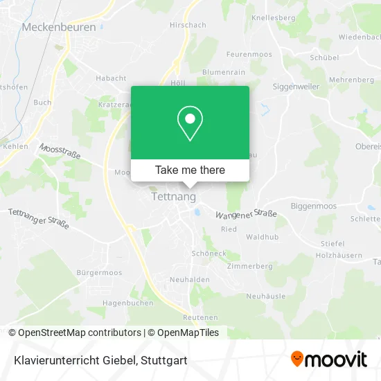 Карта Klavierunterricht Giebel