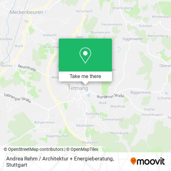 Карта Andrea Rehm / Architektur + Energieberatung