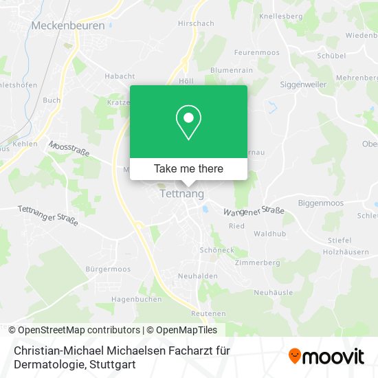 Christian-Michael Michaelsen Facharzt für Dermatologie map