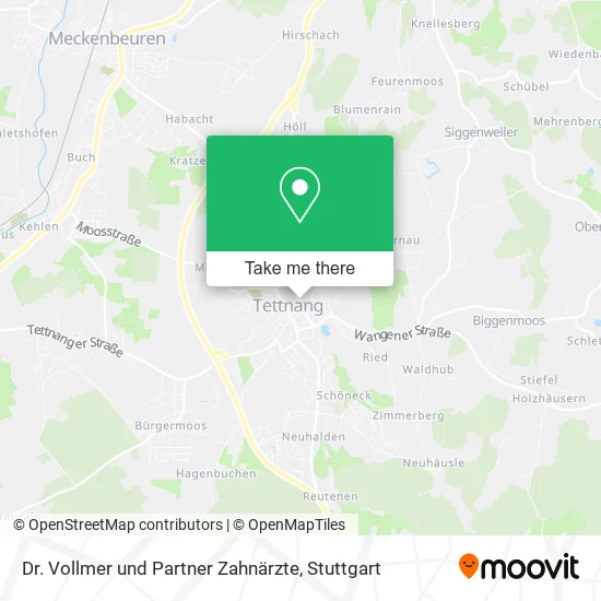 Карта Dr. Vollmer und Partner Zahnärzte