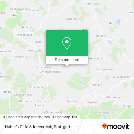 Nuber's Cafe & Ideenreich map