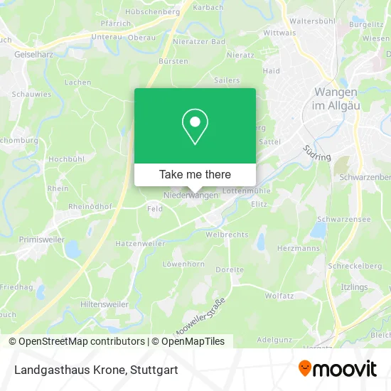Карта Landgasthaus Krone