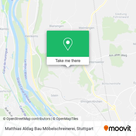 Matthias Aldag Bau Möbelschreinerei map
