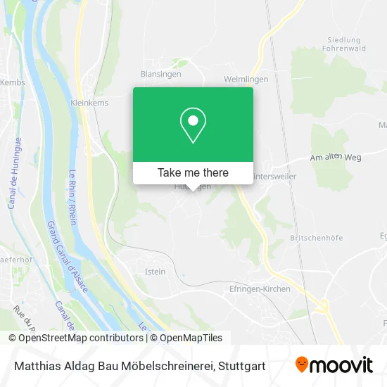Карта Matthias Aldag Bau Möbelschreinerei
