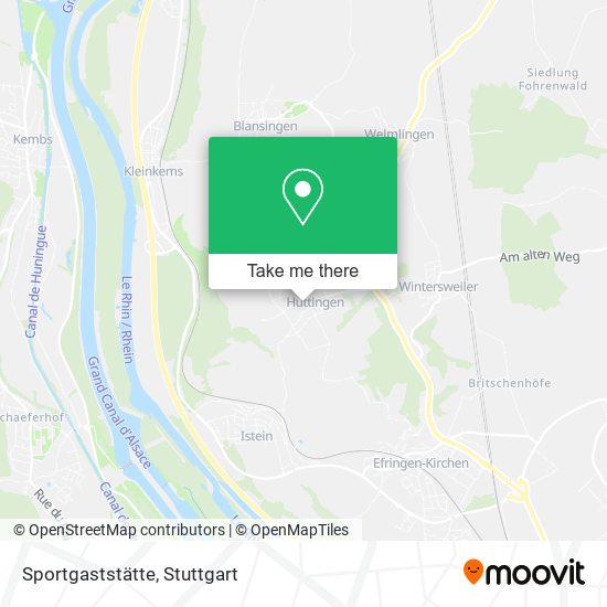 Sportgaststätte map