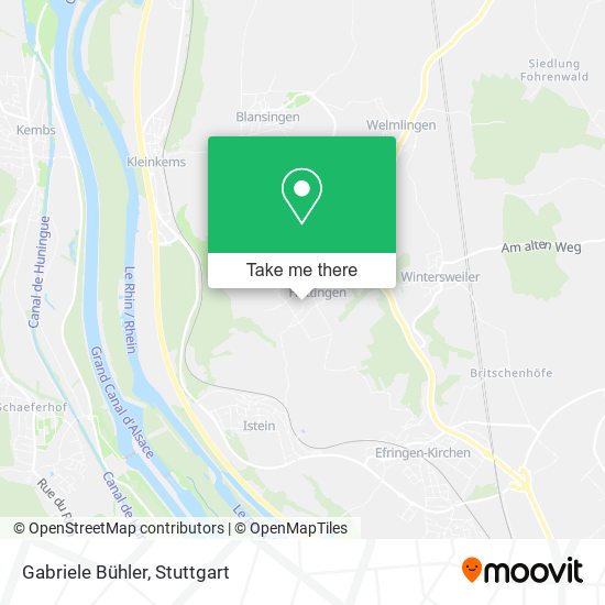 Gabriele Bühler map