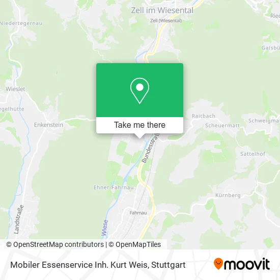 Карта Mobiler Essenservice Inh. Kurt Weis
