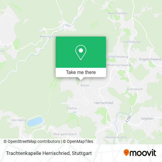 Trachtenkapelle Herrischried map