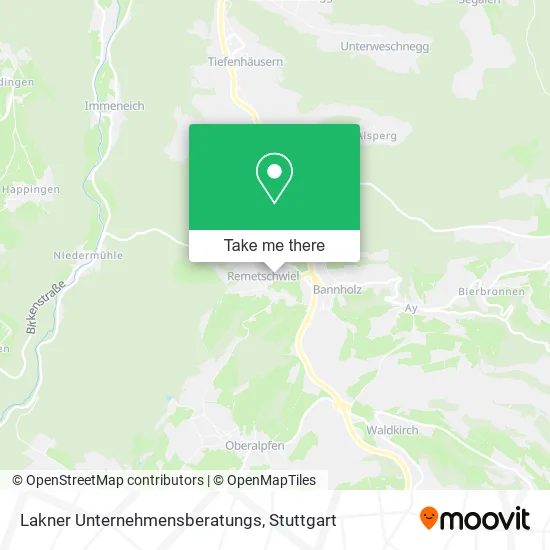 Карта Lakner Unternehmensberatungs