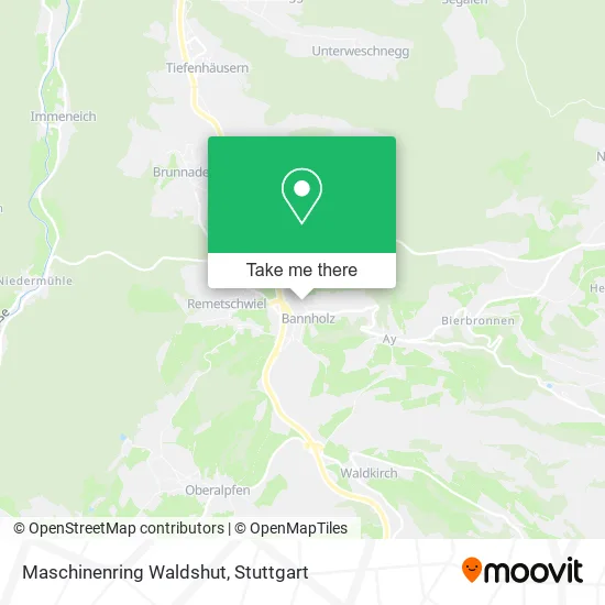 Карта Maschinenring Waldshut