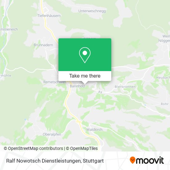 Карта Ralf Nowotsch Dienstleistungen