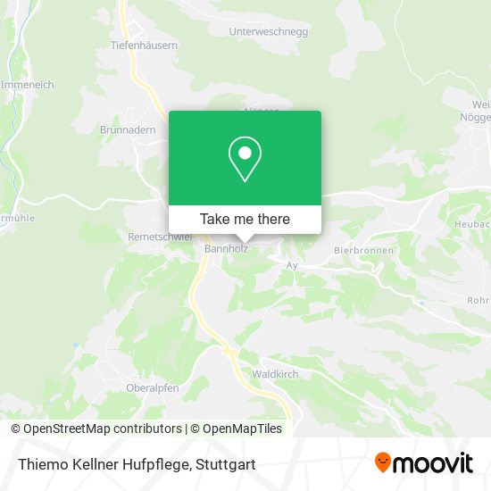 Карта Thiemo Kellner Hufpflege