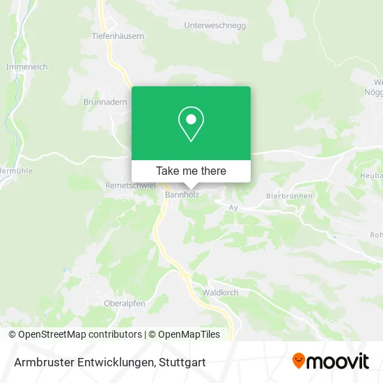 Карта Armbruster Entwicklungen