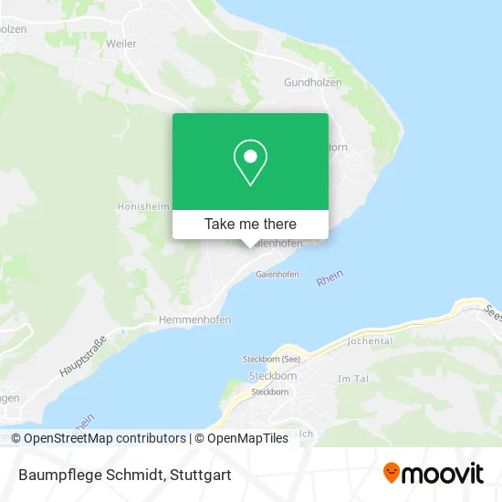 Карта Baumpflege Schmidt