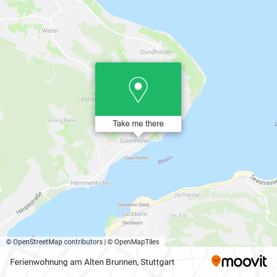 Карта Ferienwohnung am Alten Brunnen