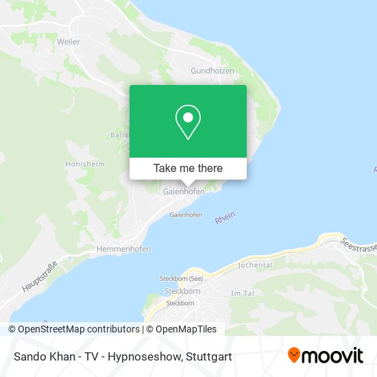 Sando Khan - TV - Hypnoseshow map