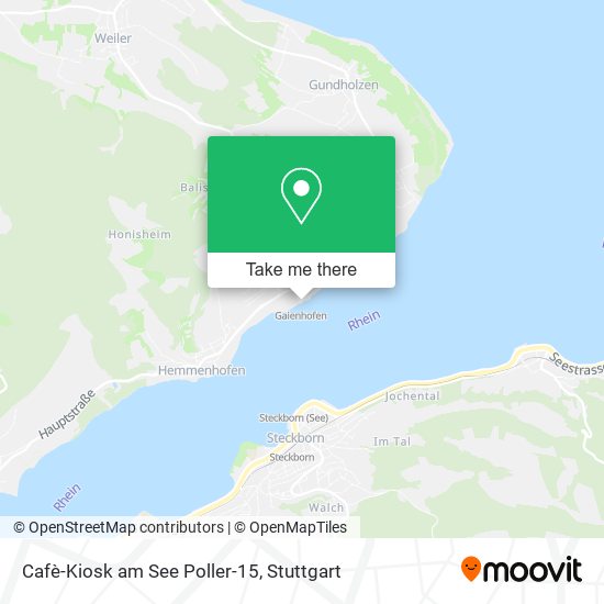 Cafè-Kiosk am See Poller-15 map