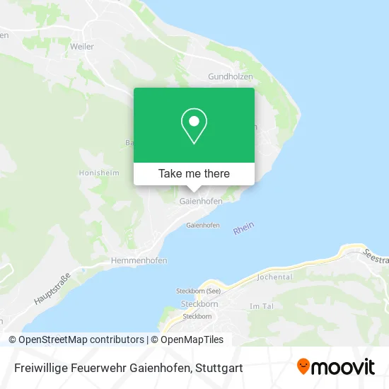Карта Freiwillige Feuerwehr Gaienhofen