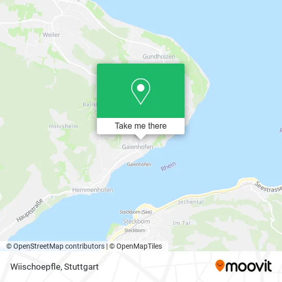 Карта Wiischoepfle