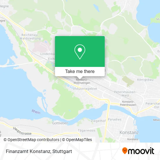 Карта Finanzamt Konstanz
