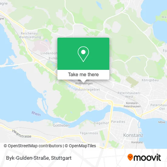 Карта Byk-Gulden-Straße