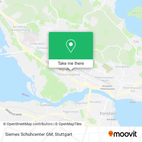 Карта Siemes Schuhcenter GM