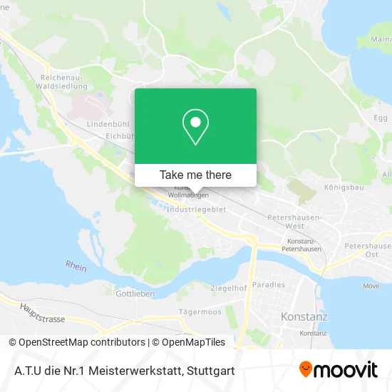 Карта A.T.U die Nr.1 Meisterwerkstatt