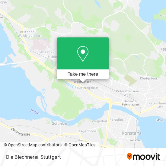 Карта Die Blechnerei