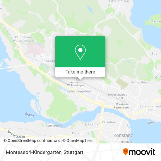 Montessori-Kindergarten map