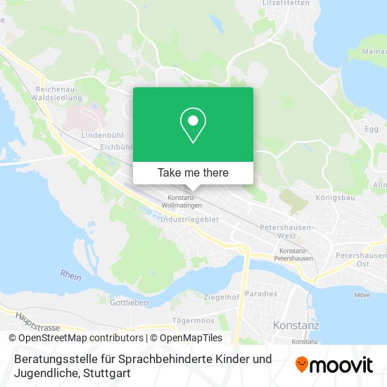 Beratungsstelle für Sprachbehinderte Kinder und Jugendliche map