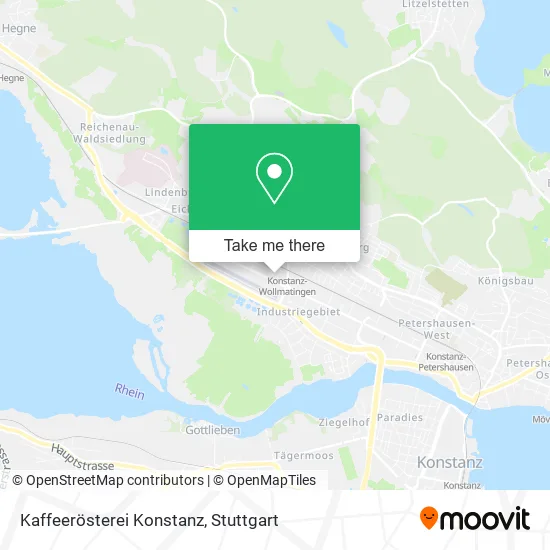 Карта Kaffeerösterei Konstanz