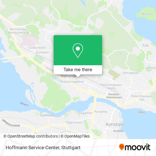 Hoffmann Service-Center map