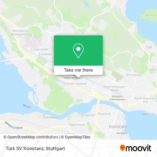 Карта Türk SV Konstanz