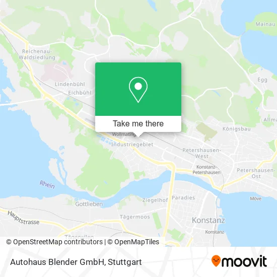 Карта Autohaus Blender GmbH