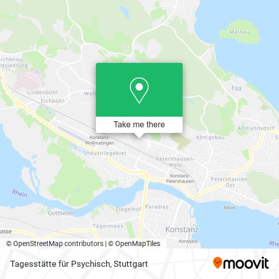 Tagesstätte für Psychisch map