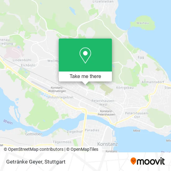 Карта Getränke Geyer