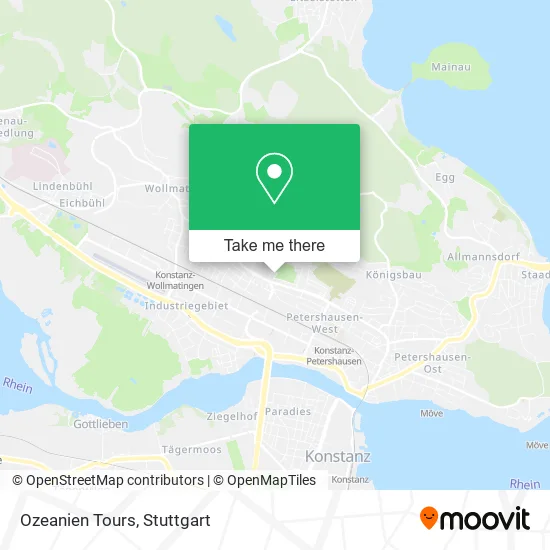 Карта Ozeanien Tours