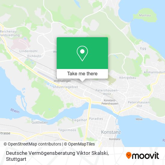 Deutsche Vermögensberatung Viktor Skalski map