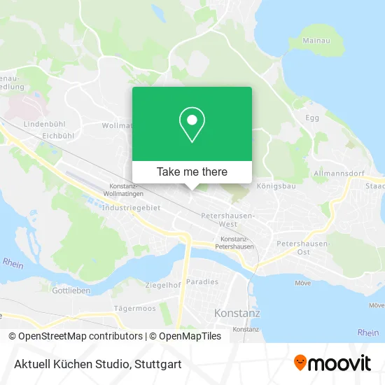 Карта Aktuell Küchen Studio