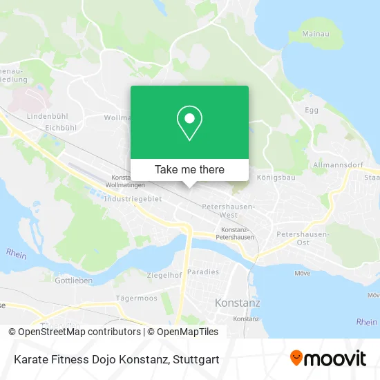 Карта Karate Fitness Dojo Konstanz