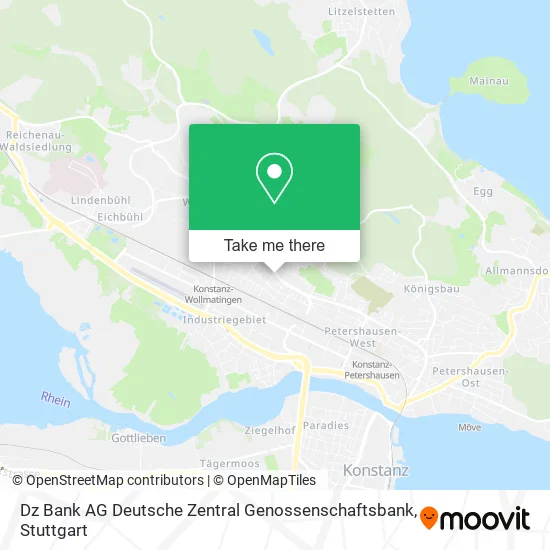 Карта Dz Bank AG Deutsche Zentral Genossenschaftsbank