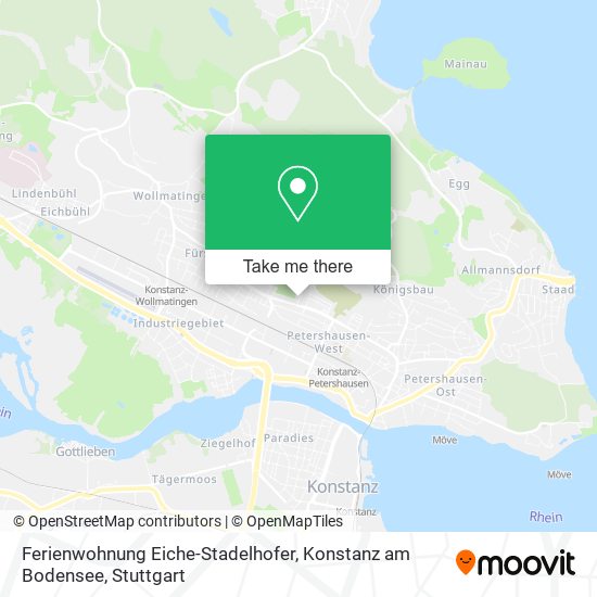 Ferienwohnung Eiche-Stadelhofer, Konstanz am Bodensee map