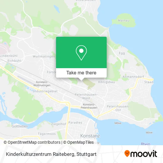 Карта Kinderkulturzentrum Raiteberg