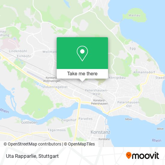 Карта Uta Rapparlie