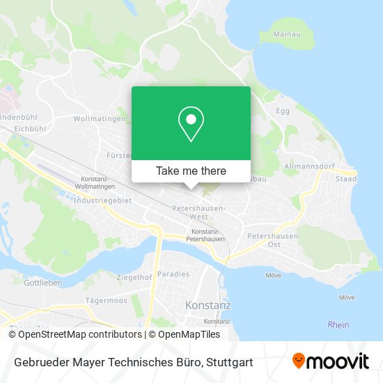 Gebrueder Mayer Technisches Büro map